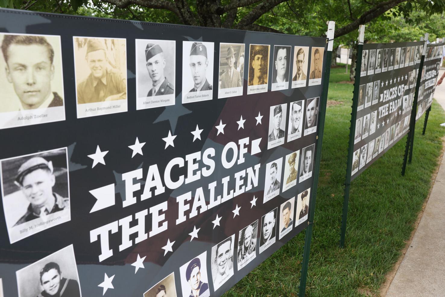 Photos DDay events at the national memorial in Bedford