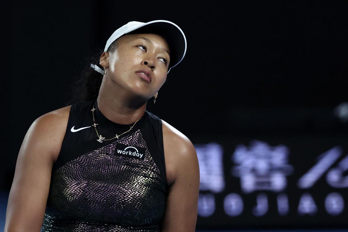 Osaka's Grand Slam comeback ends in 1st-round loss to Garcia