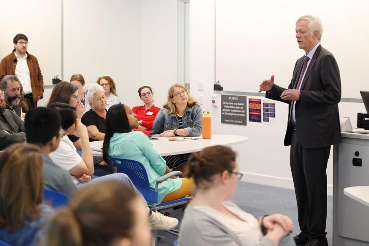 UVA president off to an impressive start with ‘Grounds for Conversation’