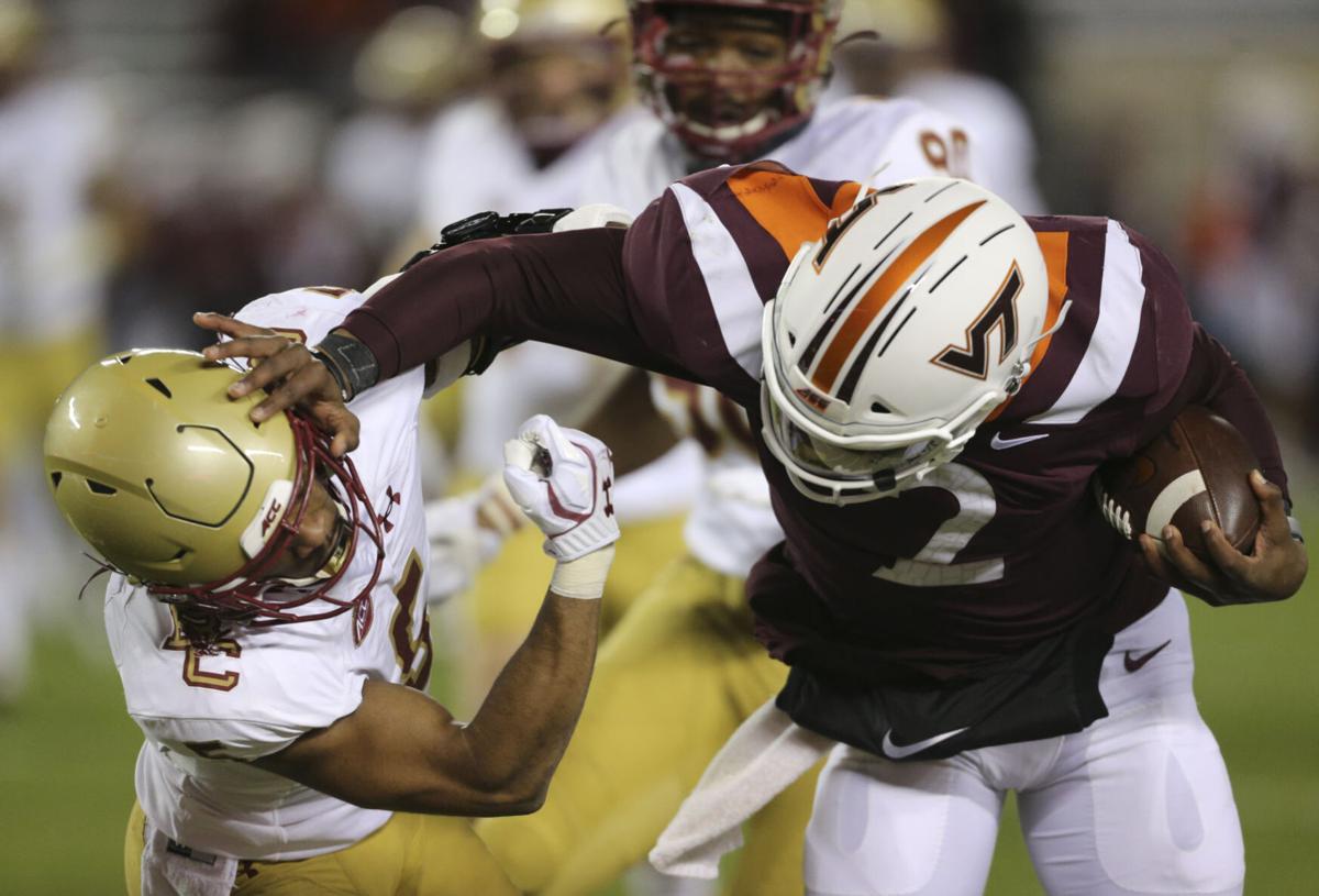 Virginia Tech S Offense Hits Magic Number In Win Over Boston College Sports News Newsvirginian Com