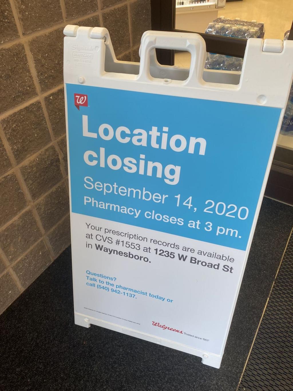 Waynesboro Walgreens To Close Mid September Local News Newsvirginian Com