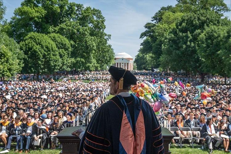 Final Exercises have not always been a walk on the Lawn