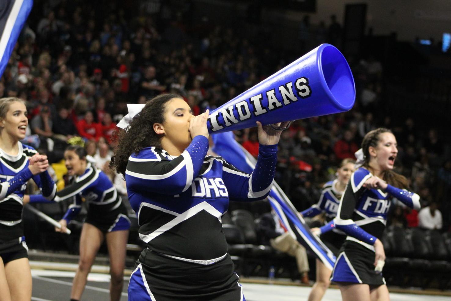 Photos VHSL state cheerleading competition