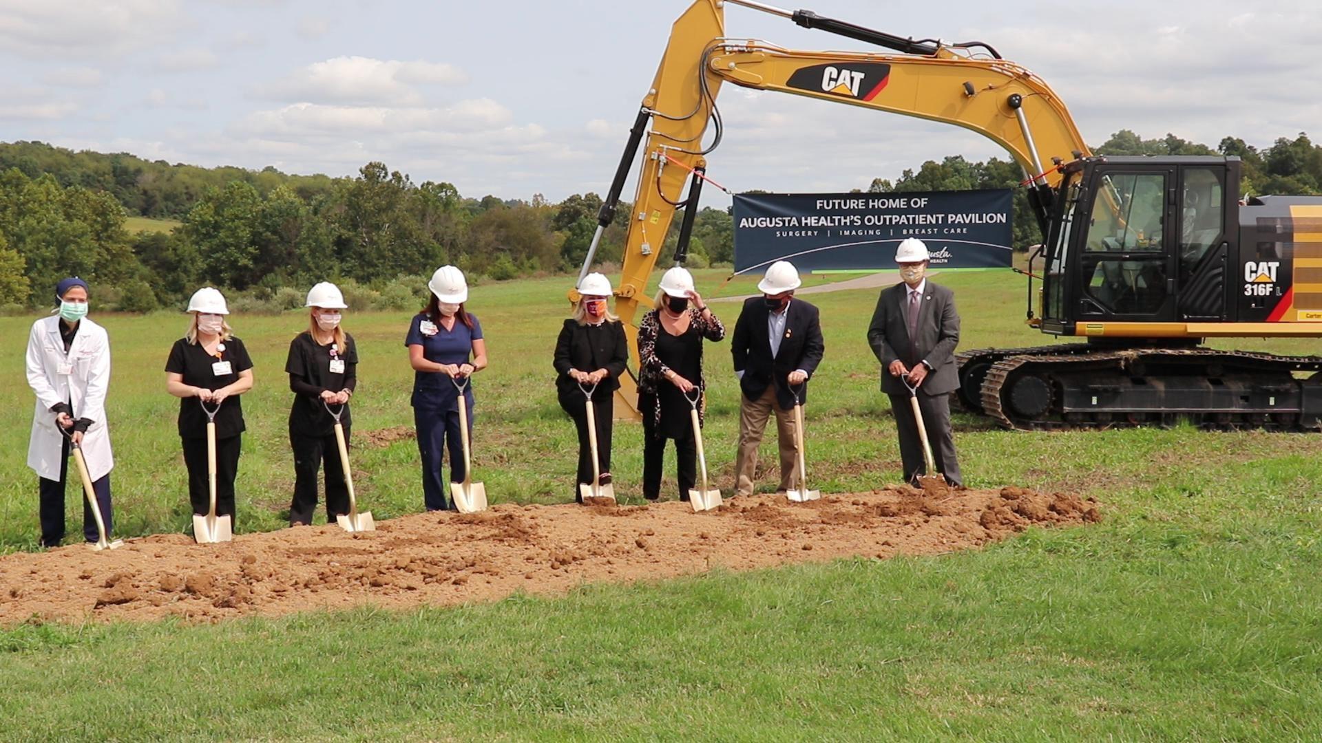 Watch Now Groundbreaking Ceremony Held For Augusta Health Outpatient Pavilion Local News Newsvirginian Com