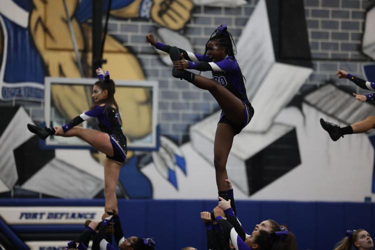 Fort Defiance competition cheer team wins invitational, Waynesboro