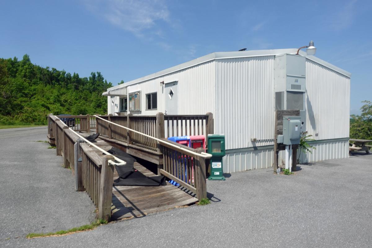 Modular city tourist information site to be moved off Afton Mountain