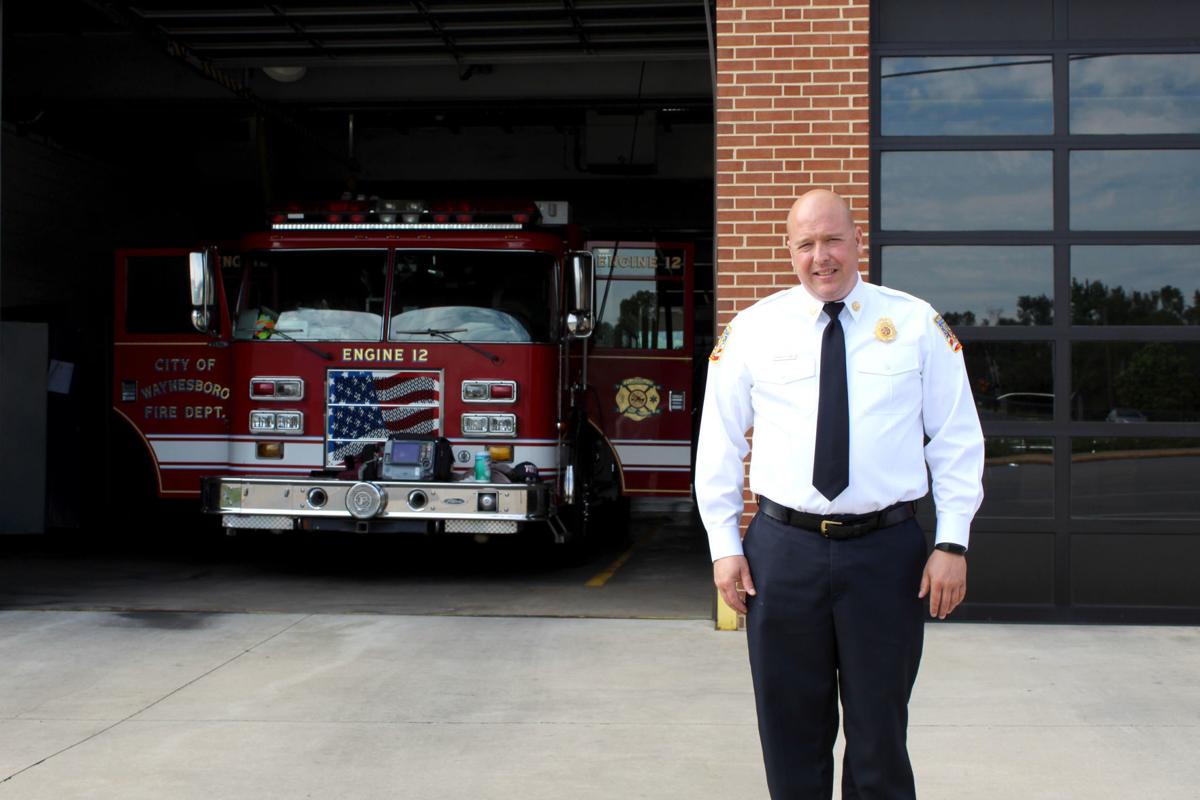 Waynesboro Fire Chief Andrew Holloway