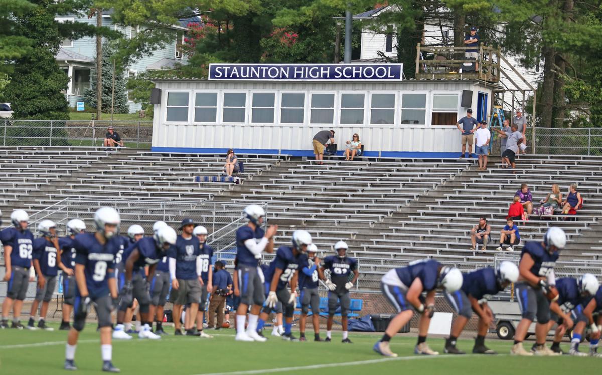 Staunton High School scrimmage