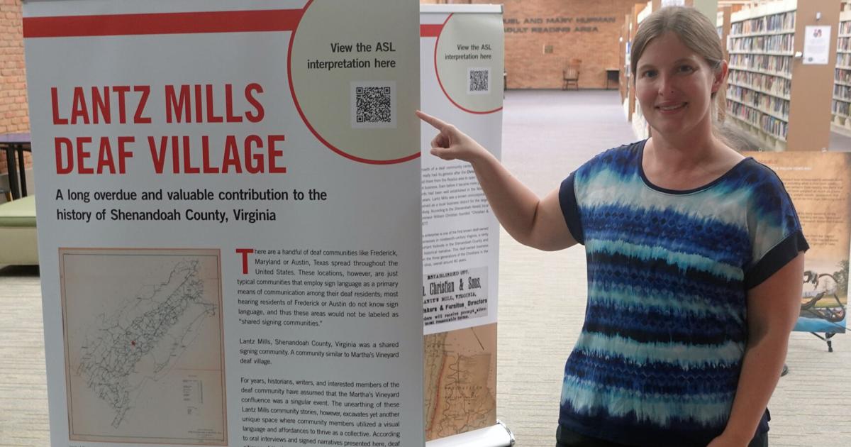 Waynesboro Library exhibit showcases historic Valley sign language ...