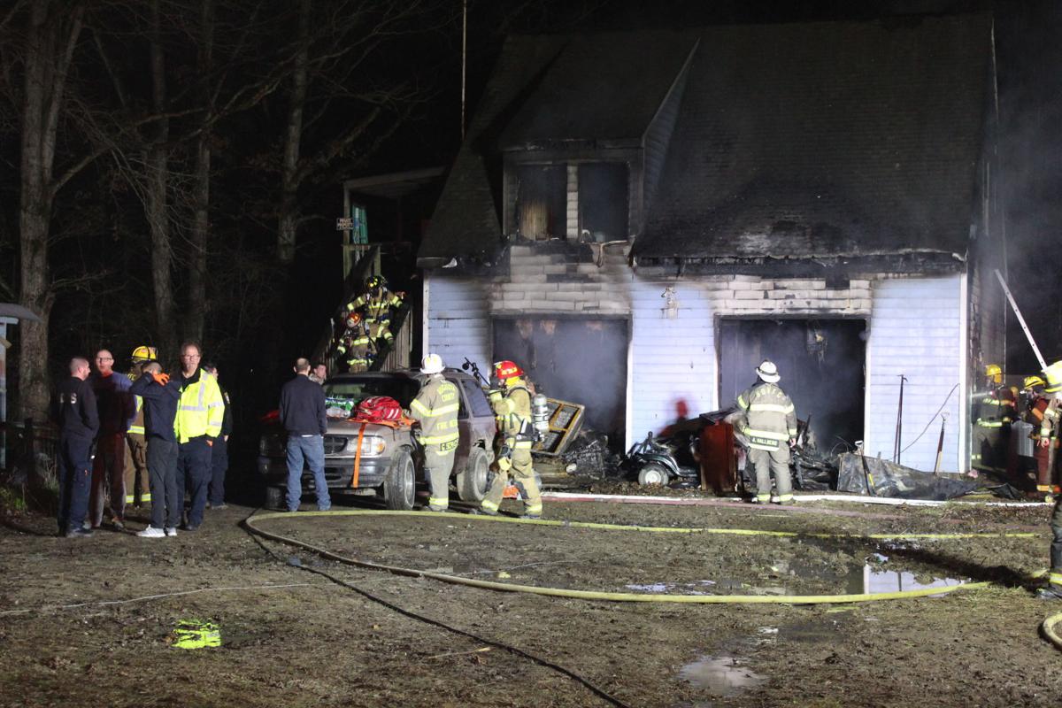 Stuarts Draft Garage Fire