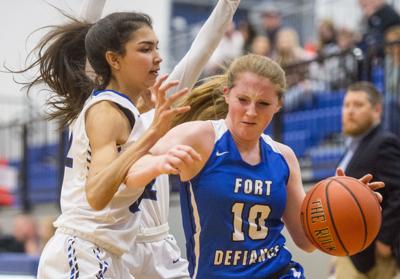 Fort Defiance Girls Basketball Team S Suffers Season Ending Loss