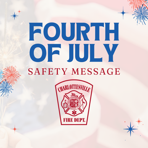 Charlottesville Fire Department Reminds Residents: Fireworks Are Illegal Within City Limits