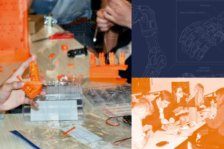 Call to arms: Students build a plastic prosthetic
