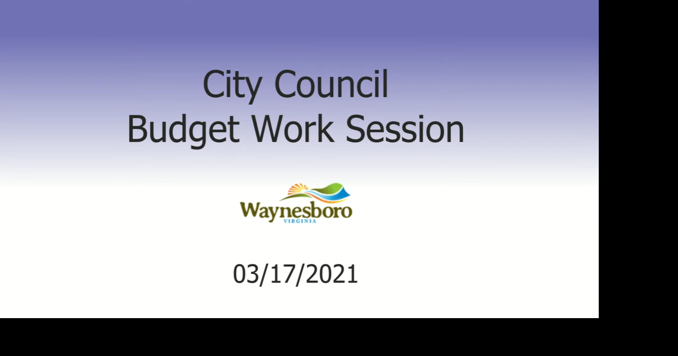 Waynesboro City Council discusses capital projects, tax rate in budget