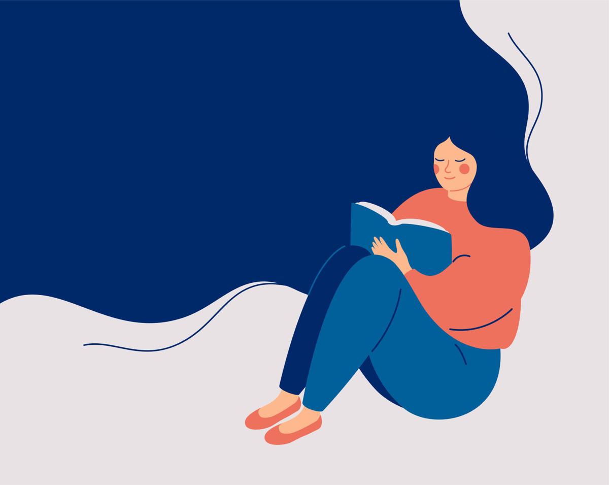 Reading illustration
