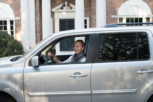 The Swan Ball Co-Chairs Host a Drive-Thru Committee Kick-Off