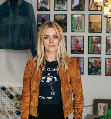 Savannah yarborough 2025 leather jacket