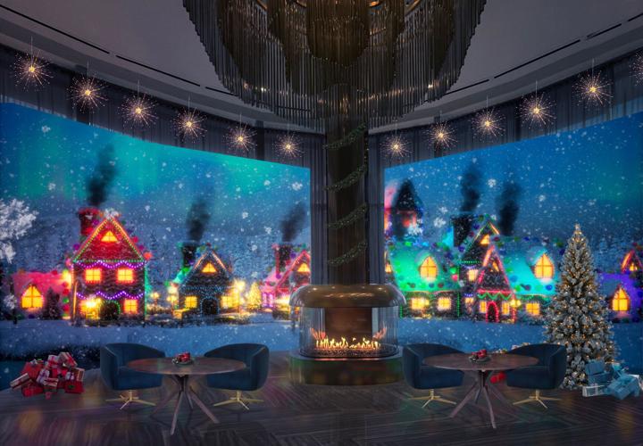 Snow Globe at JW Marriott