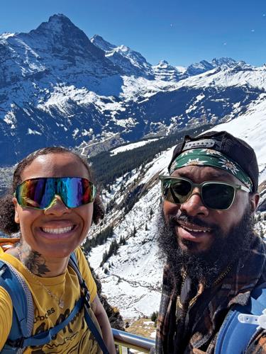 Brianna Bennett Brianna Bennett and Kenzel Ross Eiger First Grindelwald, Switzerland.jpeg