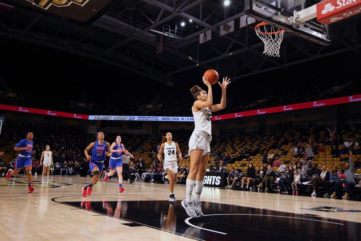Ucf Women S Basketball Wins Against Smu Improves To 10 1 At Home