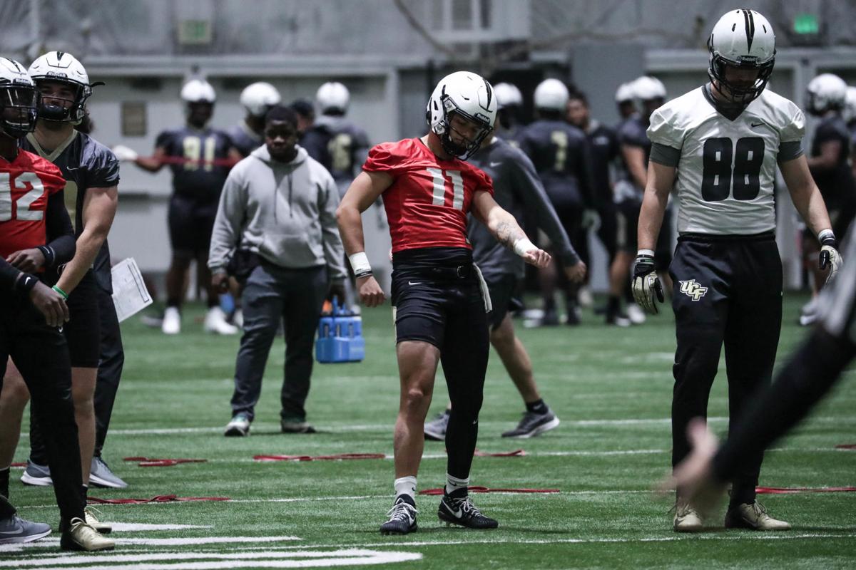 First Day Of Ucf Spring Football Drives Competition Search For