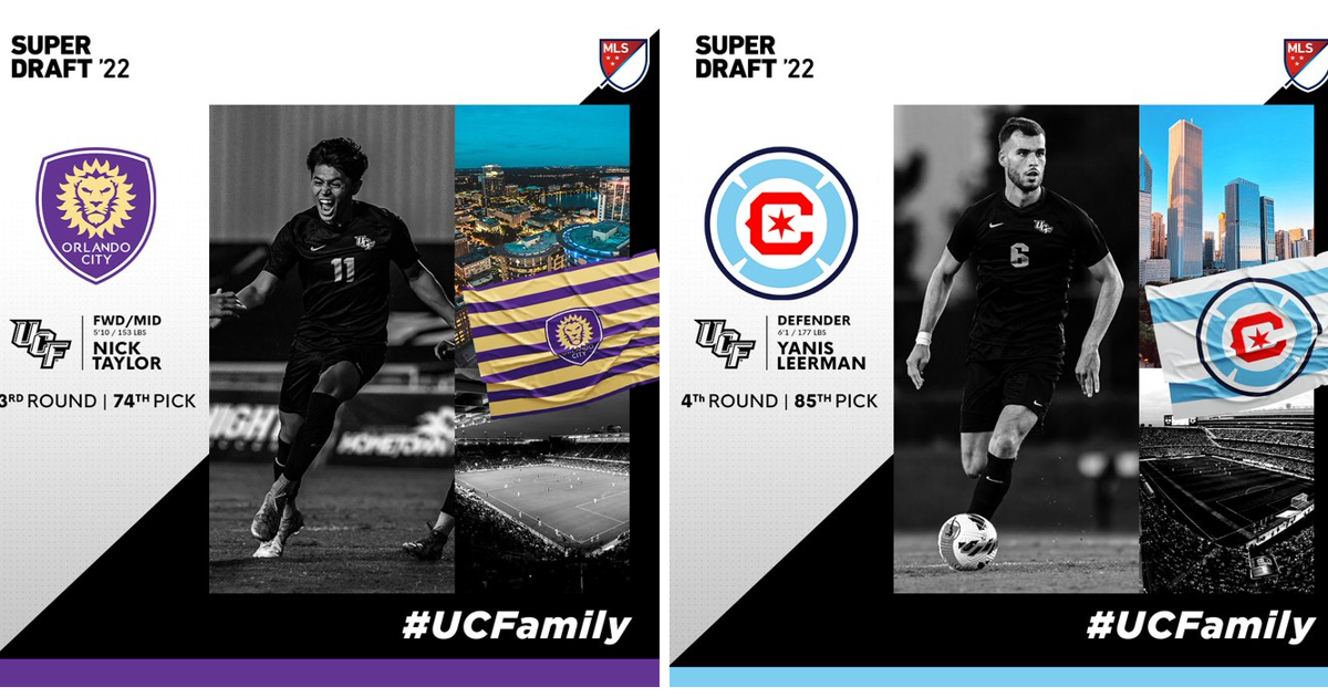 Two Knights drafted in the 2022 MLS SuperDraft, <span  class='tnt-section-tag no-link'>Sports</span>