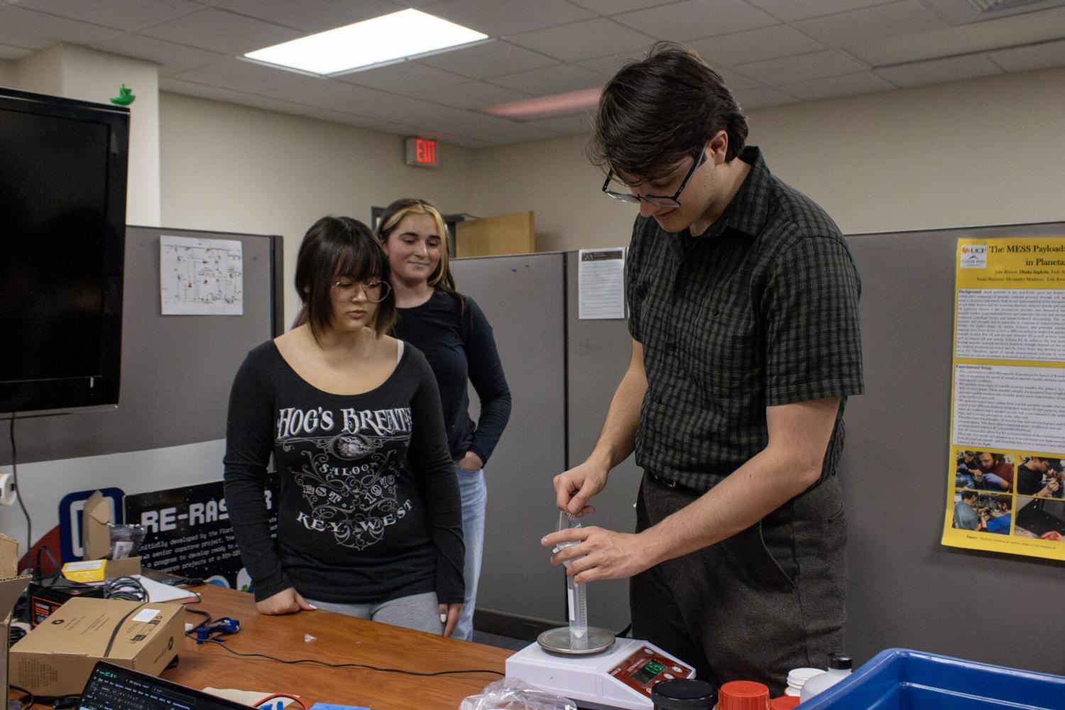 Student-designed experiment to be sent to the International Space Station