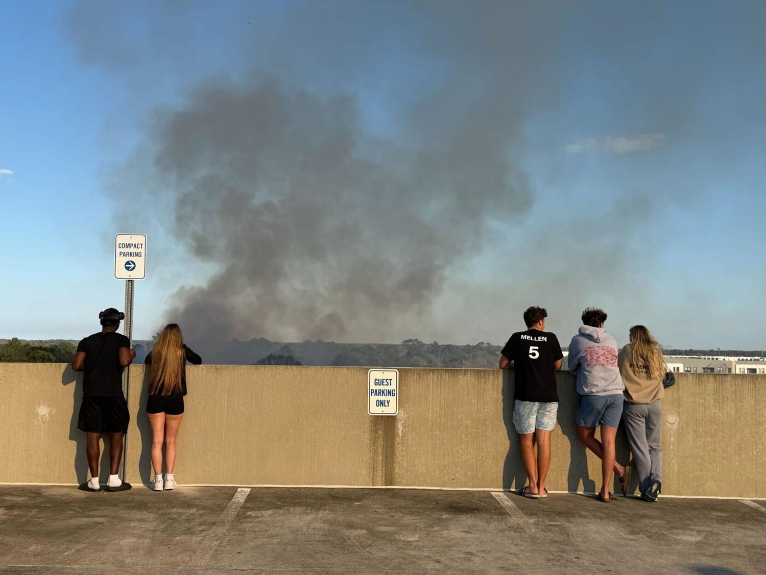 Fire reported near off-campus student housing complex closes SR-408