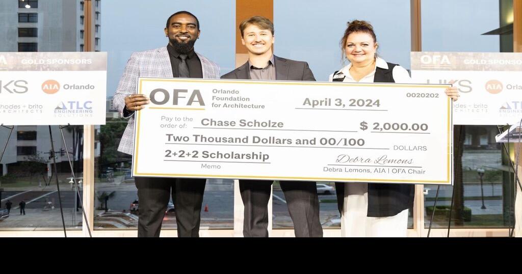 From athlete to architect UCF student wins architecture scholarship