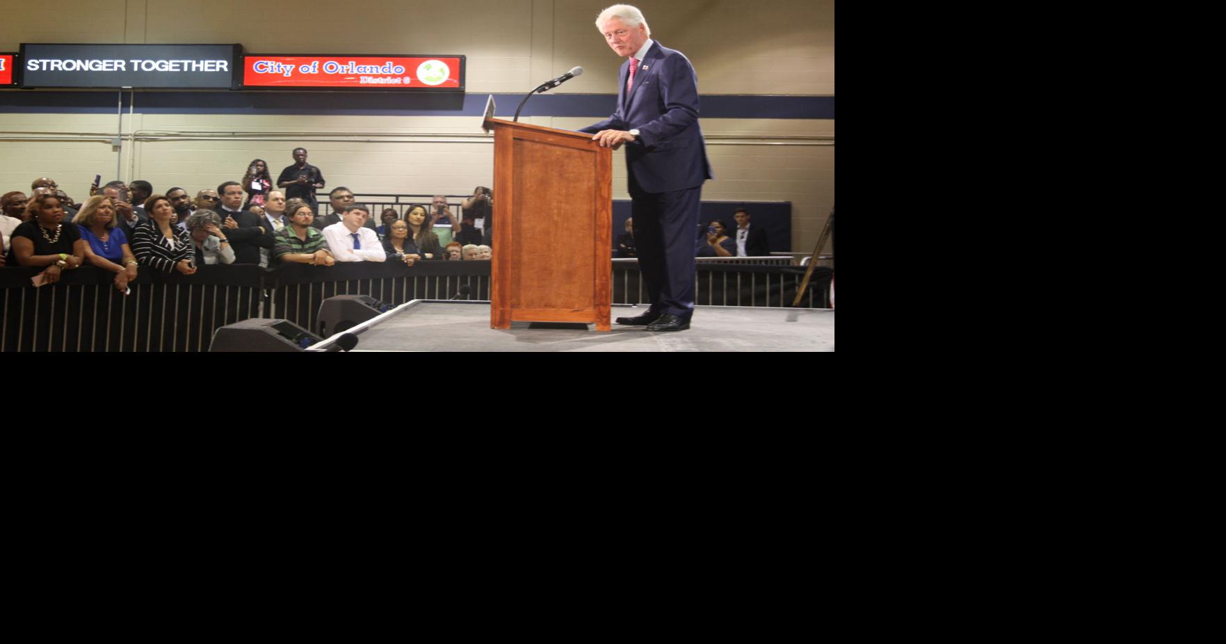 President Bill Clinton makes campaign stop in Orlando | News | The Charge