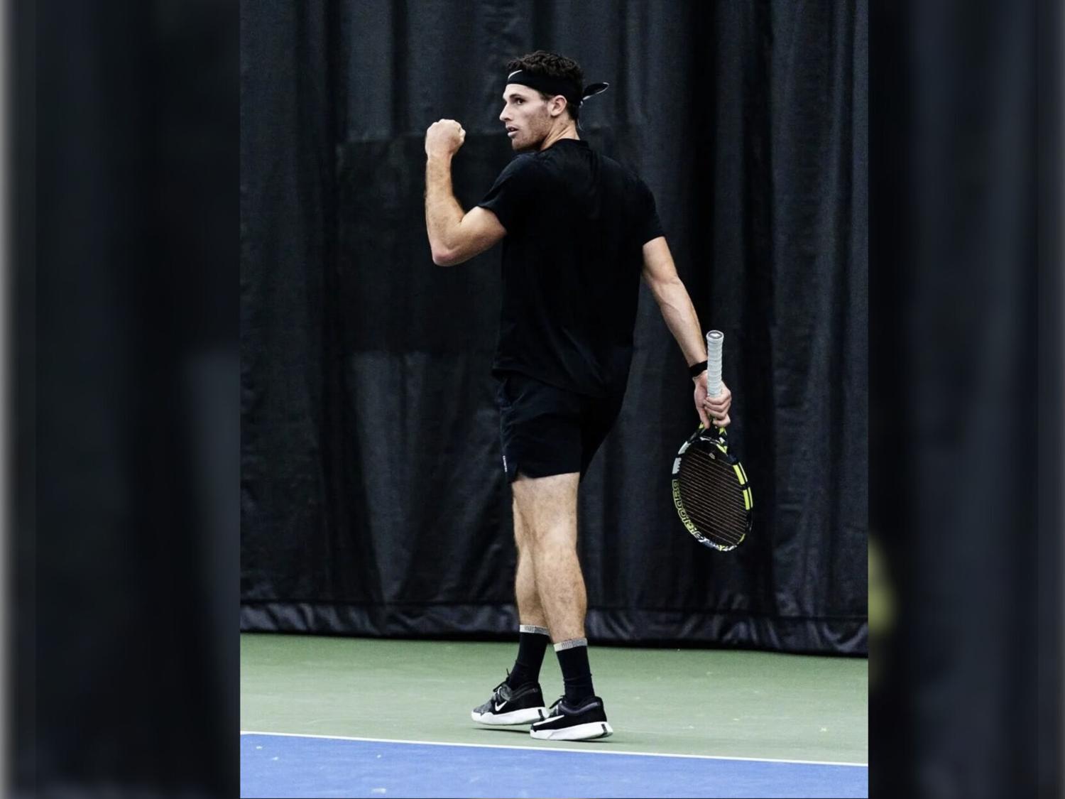 No. 9 men's tennis draws No. 19 Baylor in first round of ITA Indoor Championship
