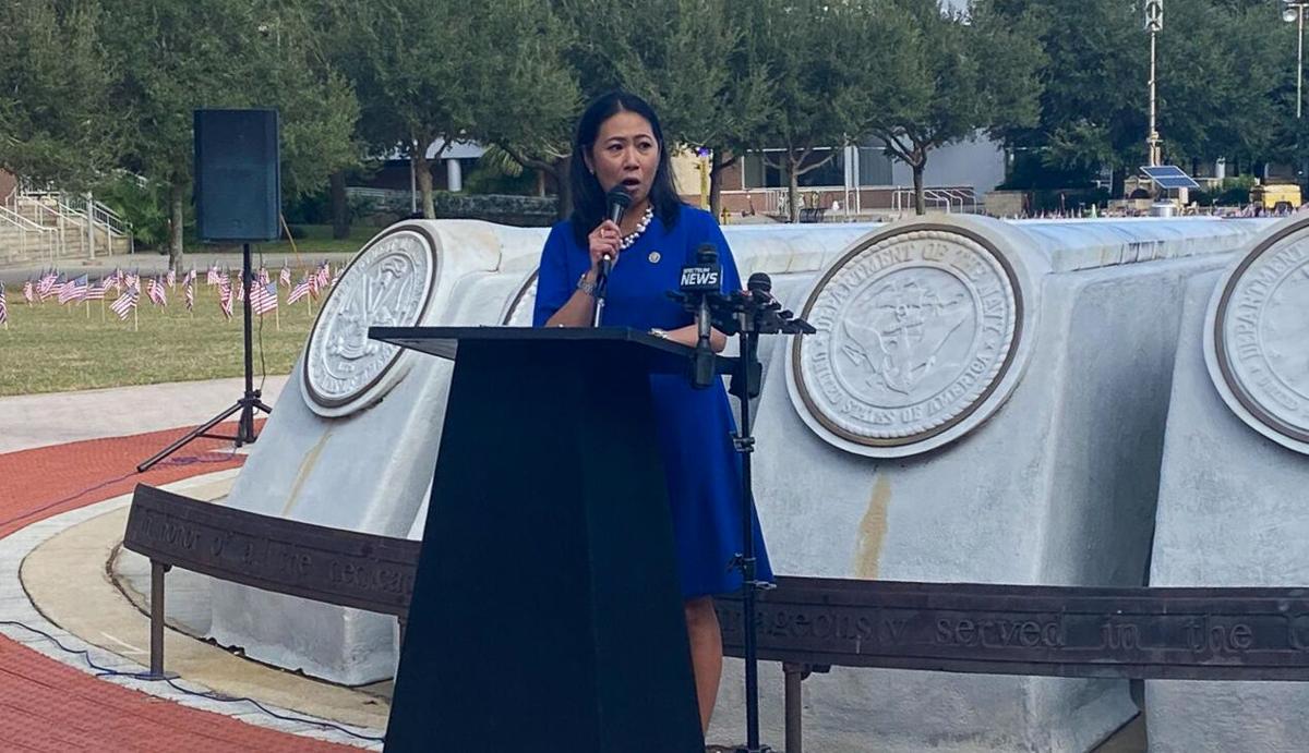 (this one) Congresswoman Stephanie Murphy joins UCF’s commemoration of veterans