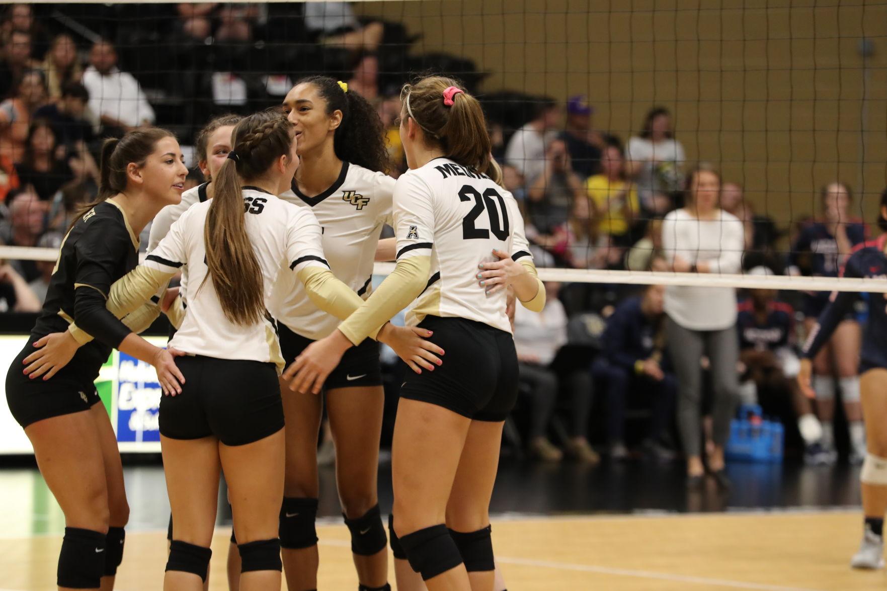 UCF volleyball start conference play with sweep of UConn NSM.today