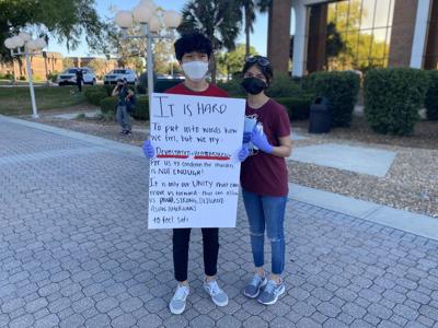Moving Mountains: UCF honors victims of anti-Asian hate crimes with vigil
