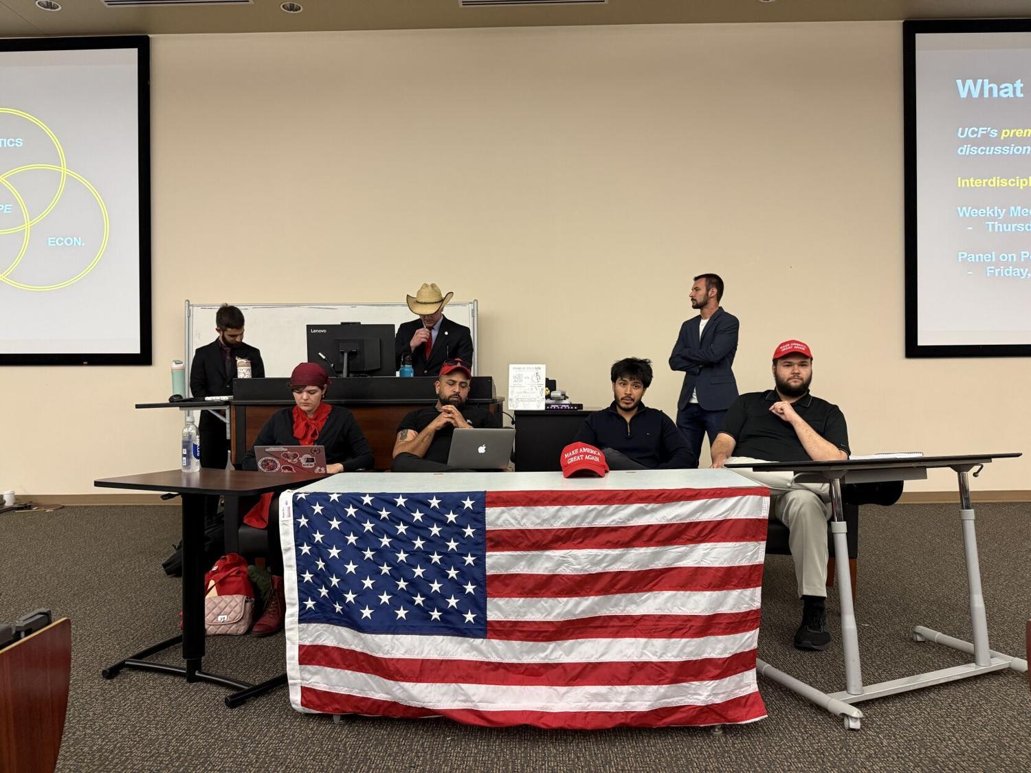Students host debate between American Communist Party, Young Americans for Freedom