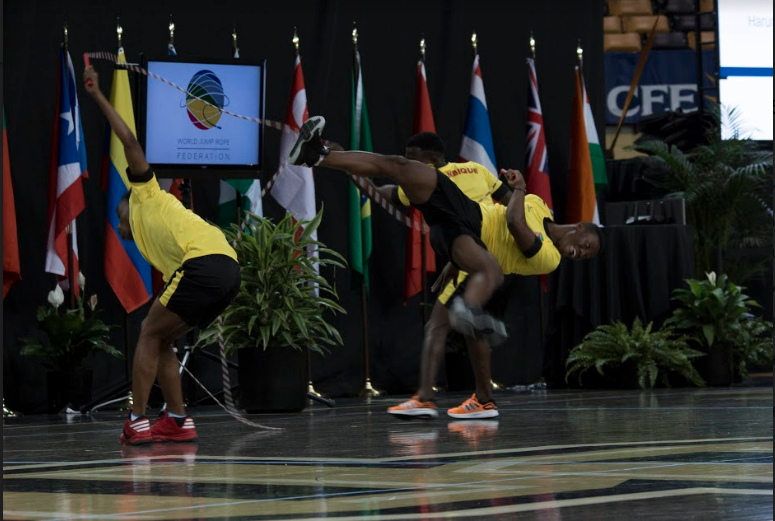 Photos Double Dutch event during World Jump Rope Championships