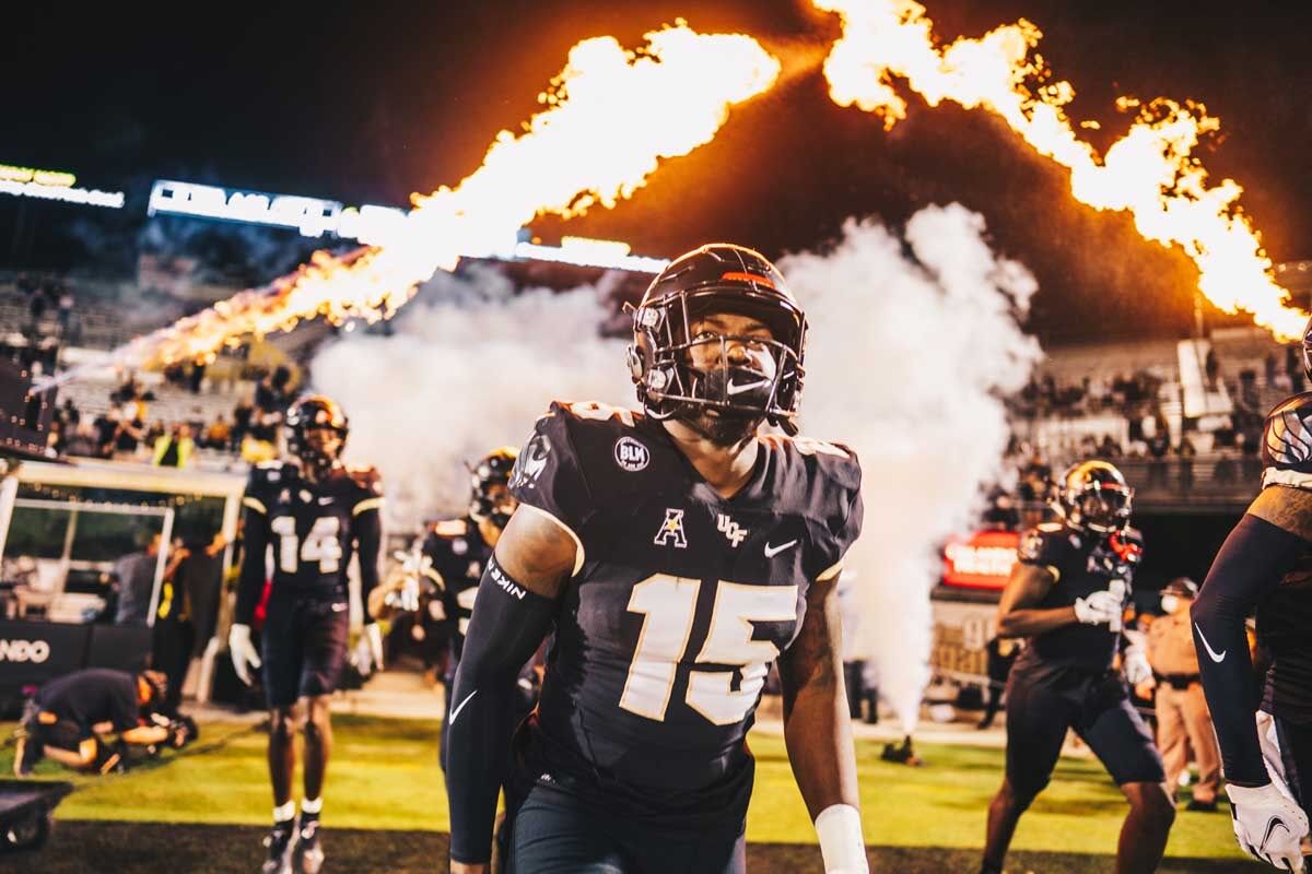 UCF Football Opens The Season Against Boise State In The Bounce House ...