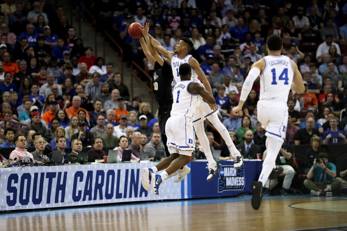 Frank Bertz tries to recover missed three