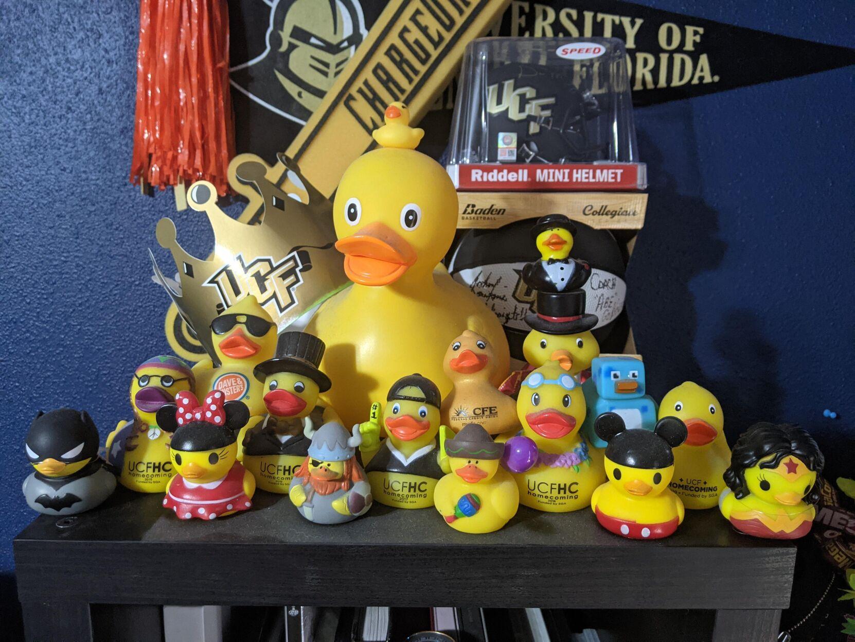 What The Duck Inside two students' UCF duck collection Centric NSM