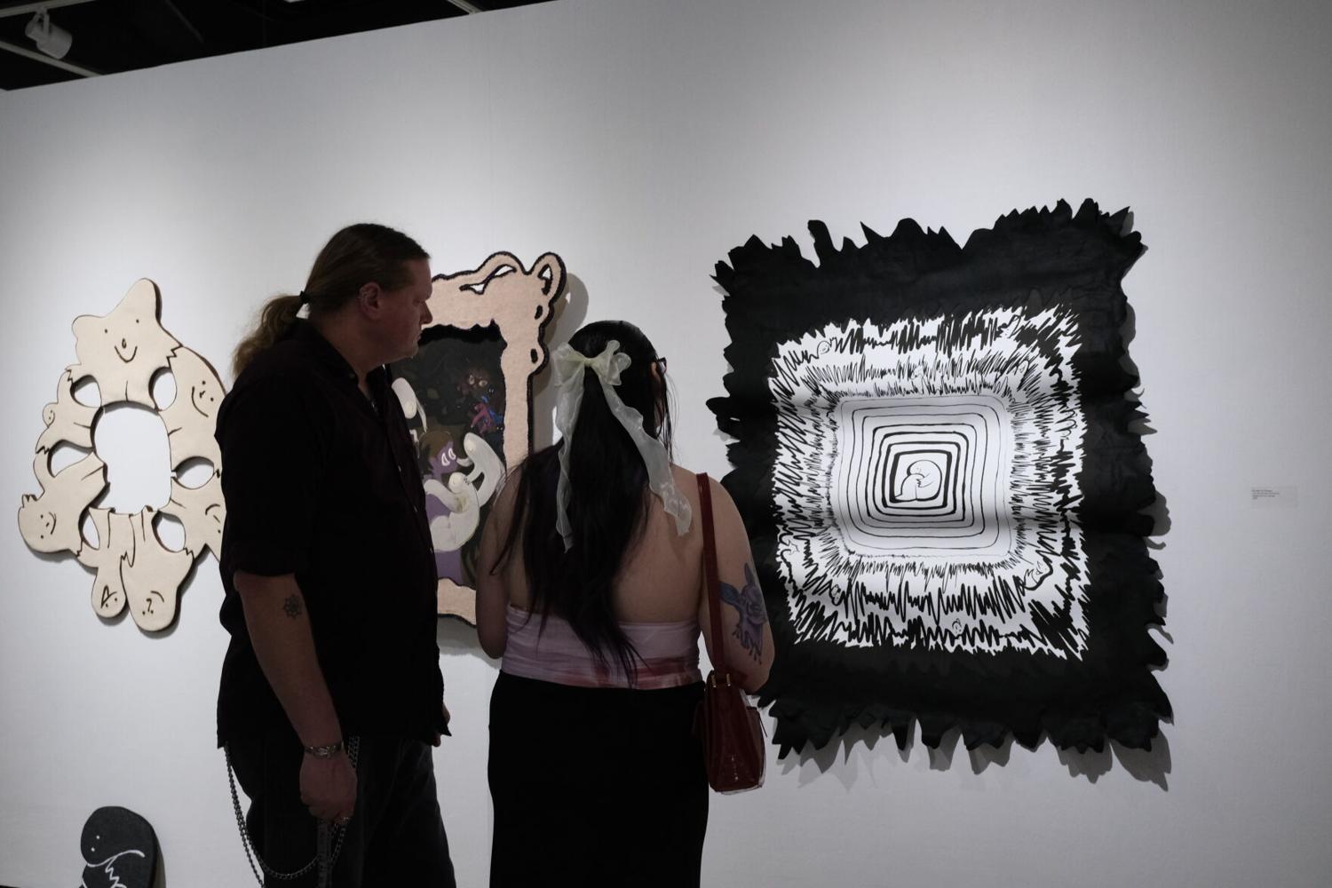 Art gallery opens new exhibition, featuring intimate work of master's students