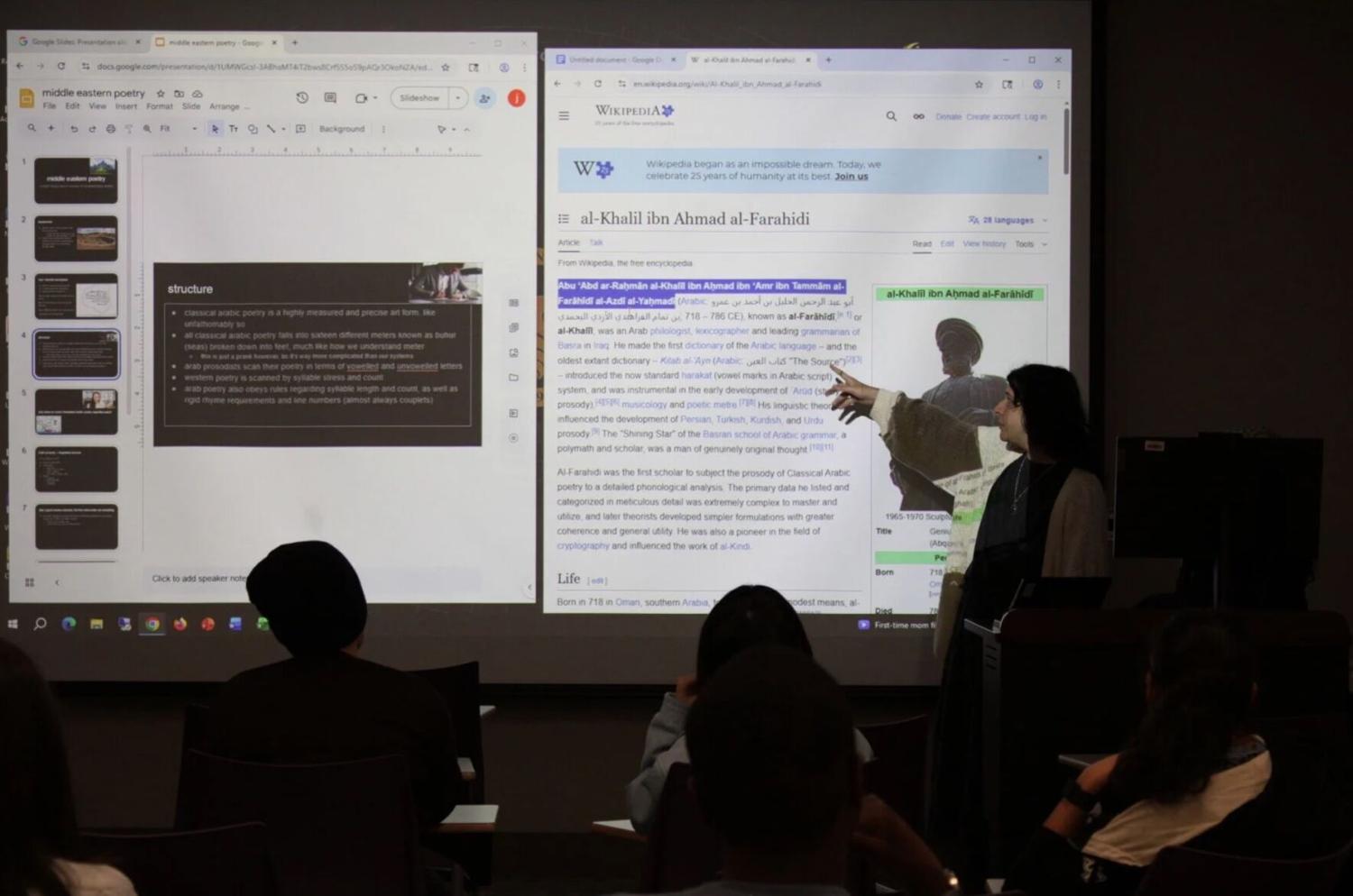 Young Poets’ Society hosts Middle Eastern poetry night