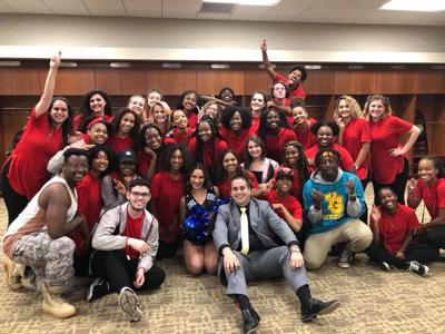 Mark Rukus UCF's Rukus performs routines with powerful messages to the Orlando ...