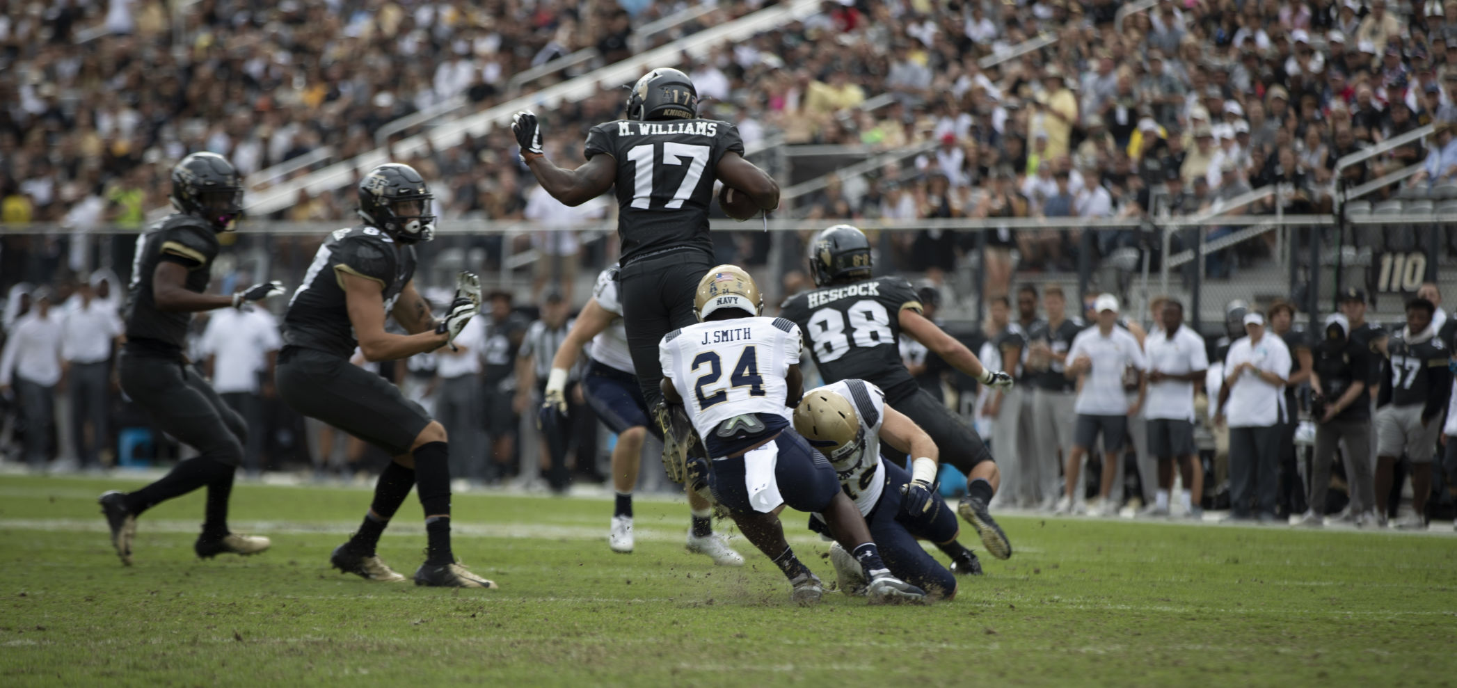 UCF Defeats Navy Behind Strong Rushing Attack, Extends Win Streak ...