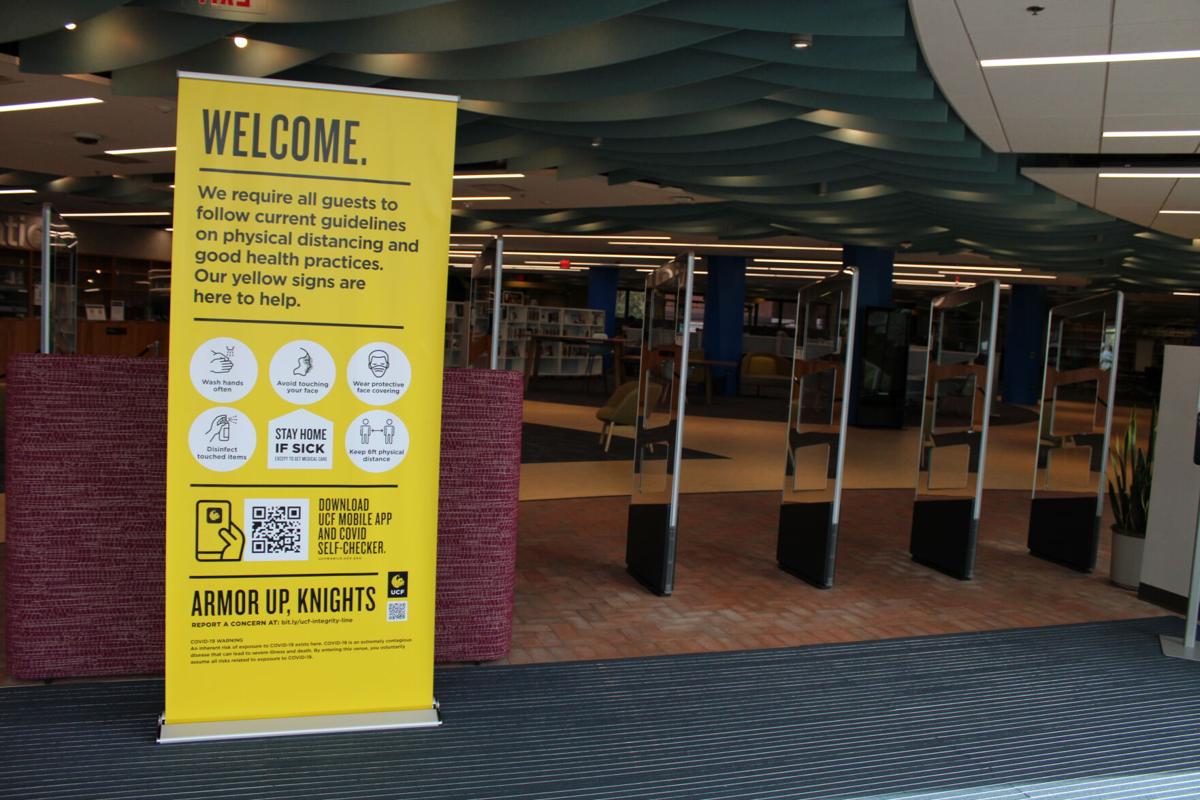 Renovated UCF Library opens with restrictions