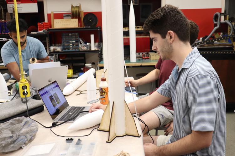 Passion for rocketry fuels engineering club
