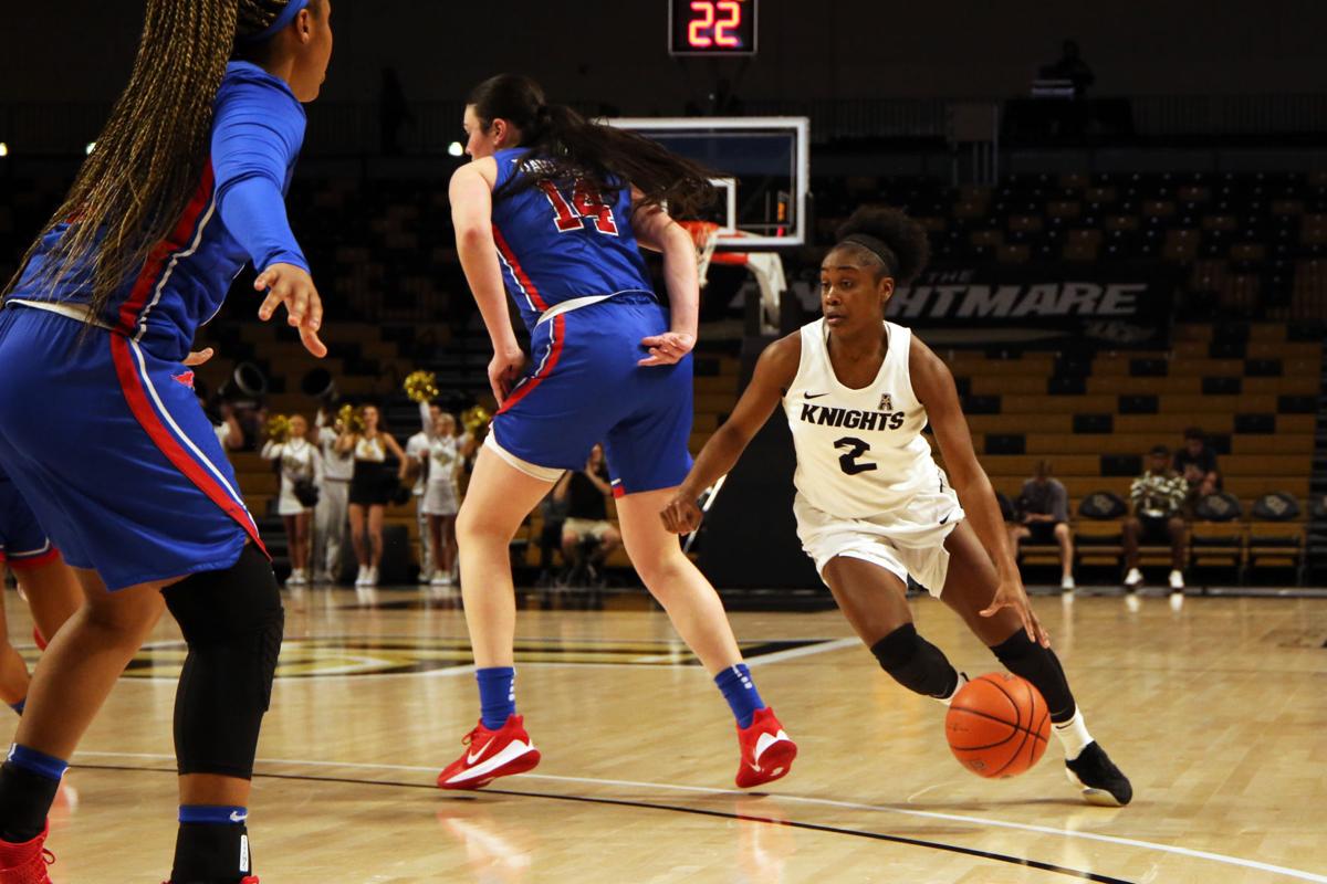 Ucf Women S Basketball Wins Against Smu Improves To 10 1 At Home