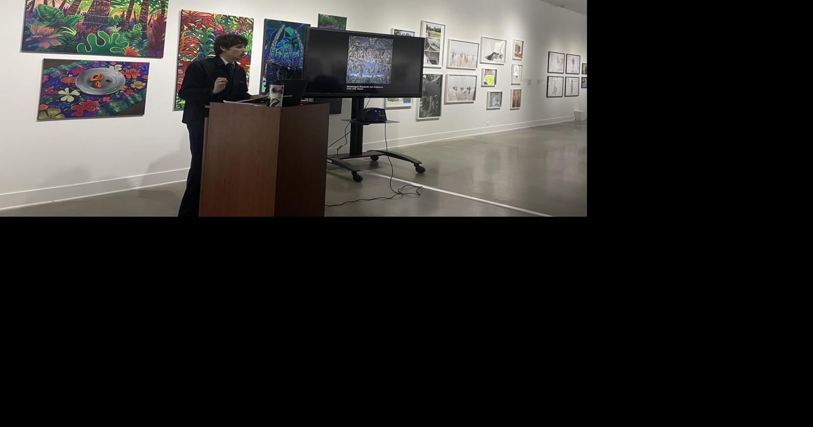 Students present their research at the Art History Symposium ...