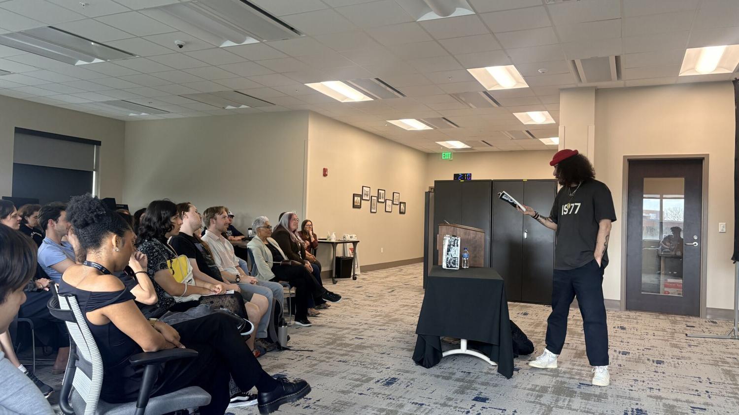 'Tell your story': Nuyorican poet Bonafide Rojas opens Writers in the Sun spring series