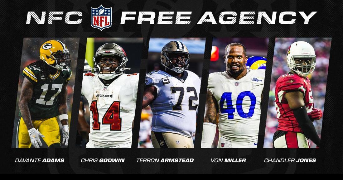 Column NFL Free Agency Grades NFC Edition Sports