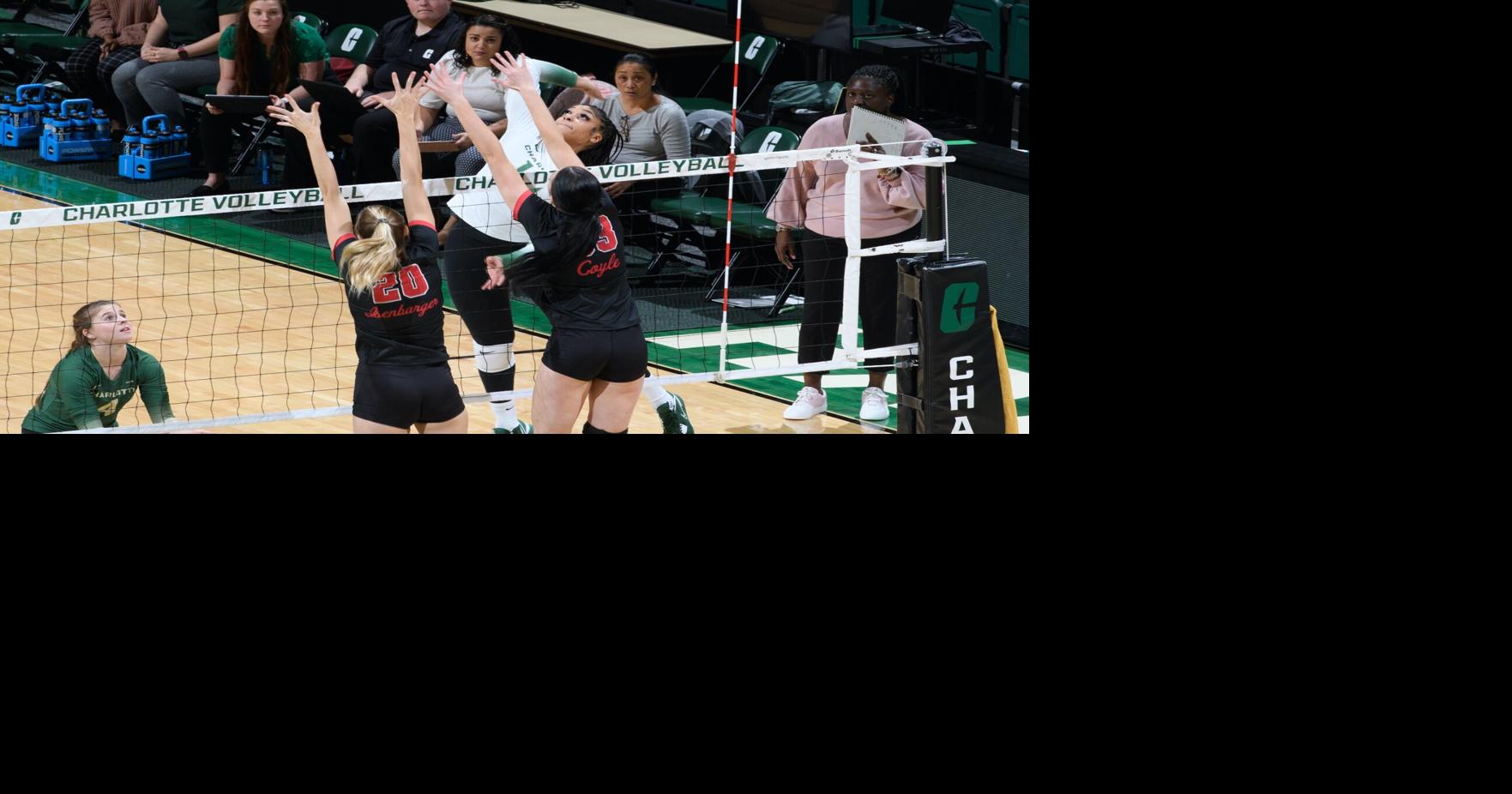 Charlotte volleyball wins their second straight with a 31 victory over